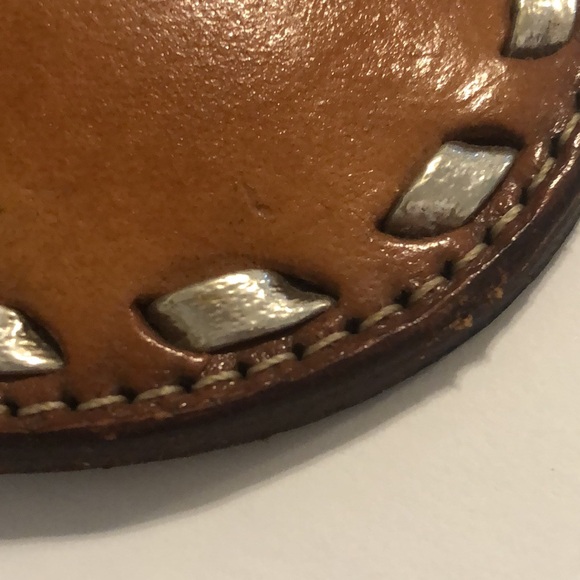 Leather Belt Buckle with Mallard Duck Texas Western - Picture 4 of 10